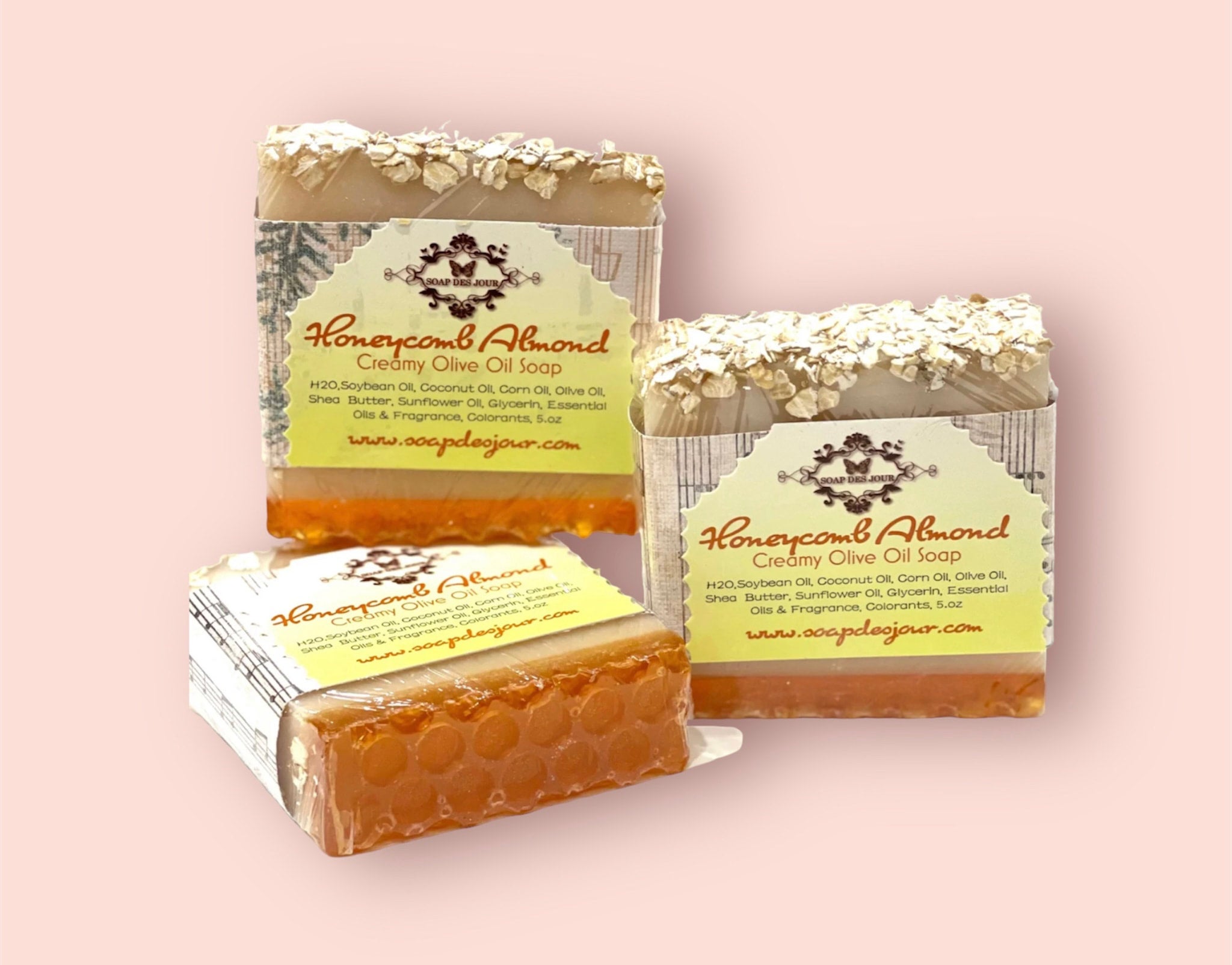 Almond Vintage Olive Oil Soap HANDCRAFTED SOAPS SOAP DES JOUR